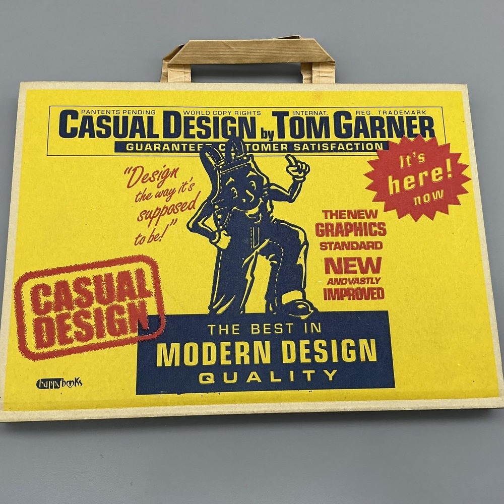 Casual Design Thomas Garner Graphic Design Advertising Art Book Hardcover Italy